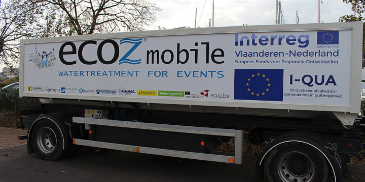 Mobiele waterzuiveringsinstallatie